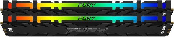 Пам'ять ПК Kingston DDR4 64GB KIT (32GBx2) 3600 FURY Renegade RGB