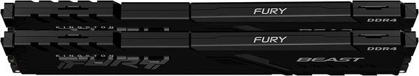 Пам'ять ПК Kingston DDR4 32GB KIT (16GBx2) 3733 FURY Beast Black