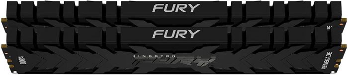 Пам'ять ПК Kingston DDR4 16GB KIT (8GBx2) 4800 FURY Renegade Black