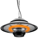 Інфрачервоний обігрівач Neo Tools, підвісний, 1500 Вт, 9 м2, пульт, 42.5х42.5х23 см, IP44