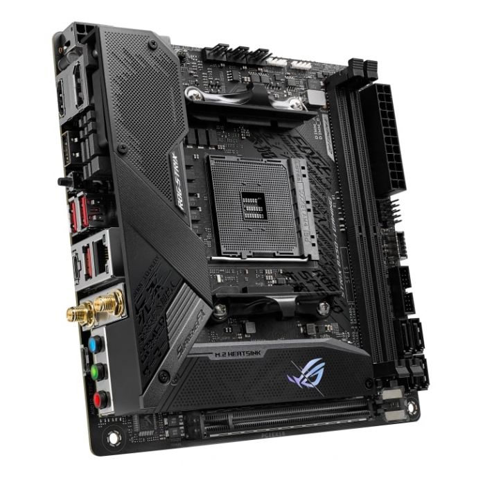 Материнcька плата ASUS STRIX B550-I GAMING sAM4 B550 2xDDR4 M.2 HDMI-DP Wi-Fi BT mITX