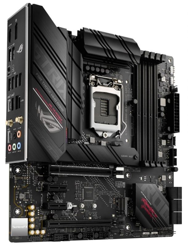 Материнcька плата ASUS STRIX B560-G GAMING WIFI s1200 B560 4xDDR4 M.2 HDMI-DP Wi-Fi BT mATX