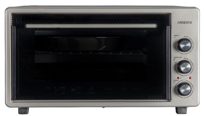 Електрична міні-піч Ardesto MEO-S45GG - 1600Вт/45 л./таймер/сіра
