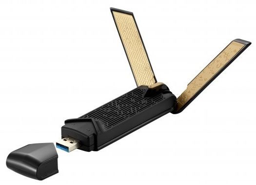 WiFi-адаптер ASUS USB-AX56 AX1800 USB 3.0 WPA3 MU-MIMO OFDMA