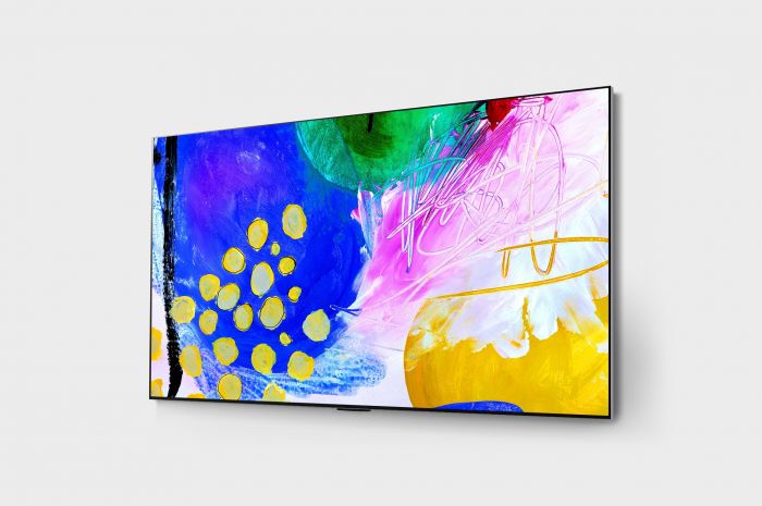 Телевізор 55" LG OLED 4K 100Hz Smart WebOS Dark Satin Silver