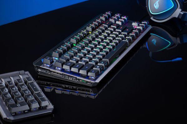 Клавіатура ASUS ROG CLAYMORE II RD RGB 108key USB/WL EN Black