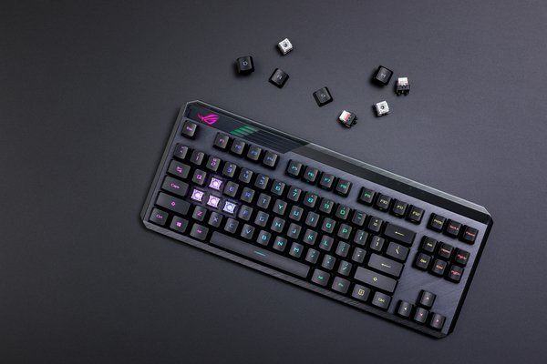 Клавіатура ASUS ROG CLAYMORE II RD RGB 108key USB/WL EN Black