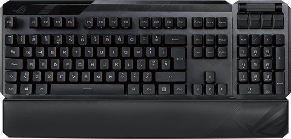 Клавіатура ASUS ROG CLAYMORE II RD RGB 108key USB/WL EN Black