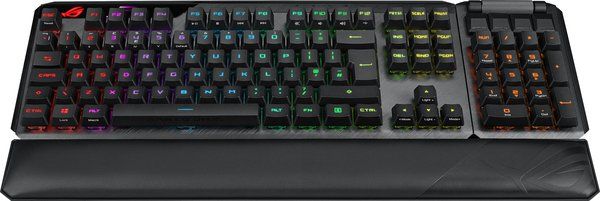 Клавіатура ASUS ROG CLAYMORE II RD RGB 108key USB/WL EN Black