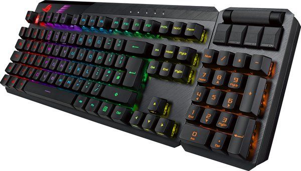 Клавіатура ASUS ROG CLAYMORE II RD RGB 108key USB/WL EN Black