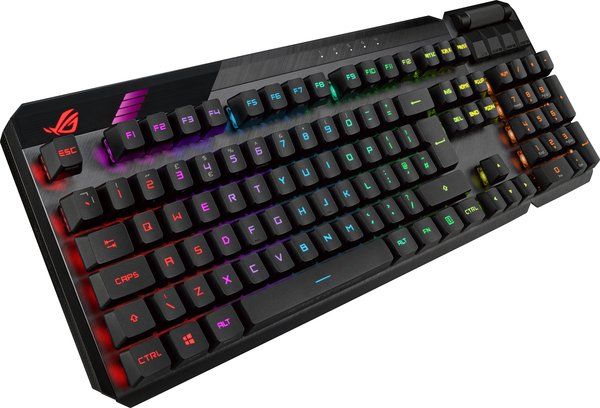 Клавіатура ASUS ROG CLAYMORE II RD RGB 108key USB/WL EN Black