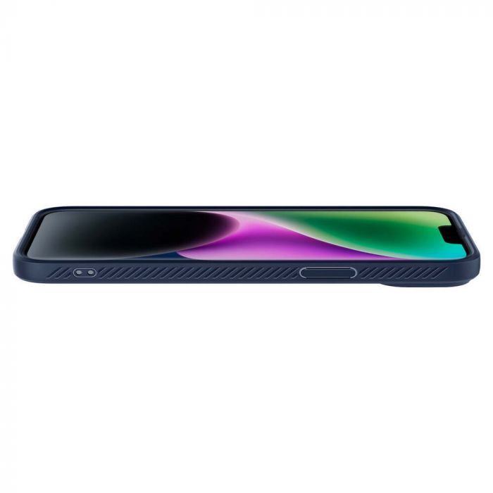 Чохол Spigen для Apple iPhone 14 Plus Liquid Air, Navy Blue