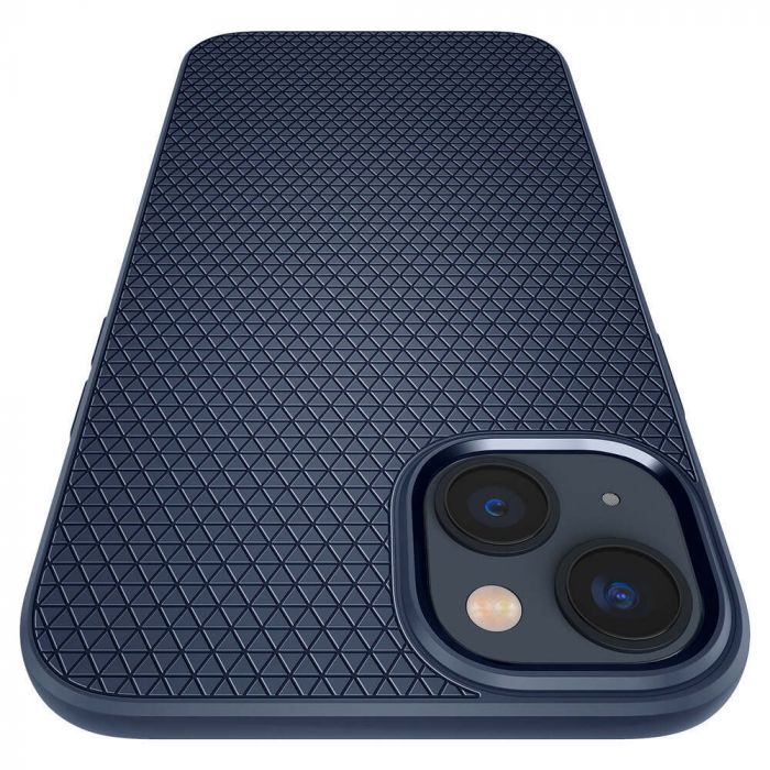 Чохол Spigen для Apple iPhone 14 Plus Liquid Air, Navy Blue