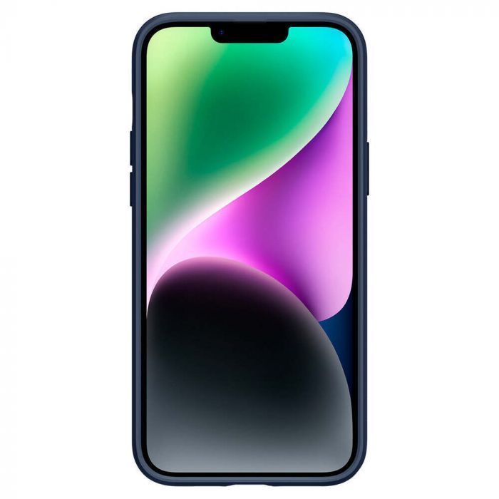 Чохол Spigen для Apple iPhone 14 Plus Liquid Air, Navy Blue