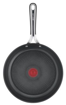 Сковорода Tefal Jamie Oliver Kitchen Essential , 28см, покриття Titanium 2Х, індукція, Thermo-Spot, нерж.сталь