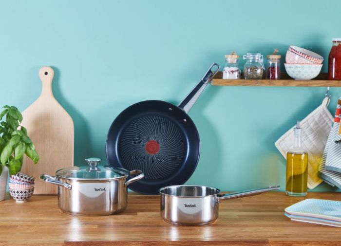 Набір посуду Tefal Cook Eat, 10 предметів, нерж.сталь