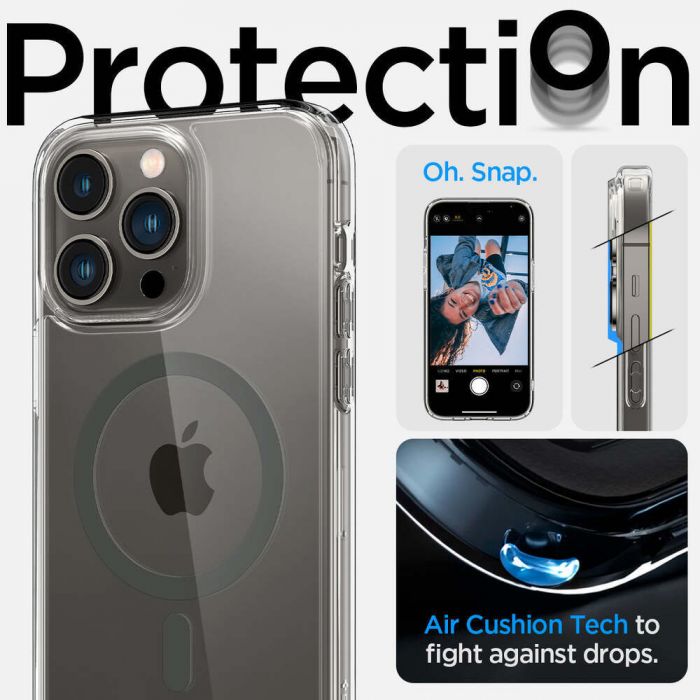 Чохол Spigen для Apple iPhone 14 Pro Max Ultra Hybrid MagFit, Graphite