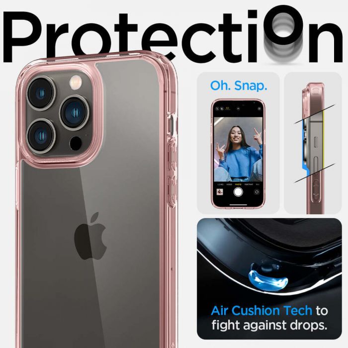 Чохол Spigen для Apple iPhone 14 Pro Max Ultra Hybrid, Rose Crystal