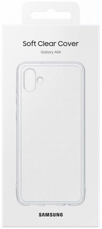 Чохол Samsung Soft Clear Cover для смартфона Galaxy A04 (A045) Transparent