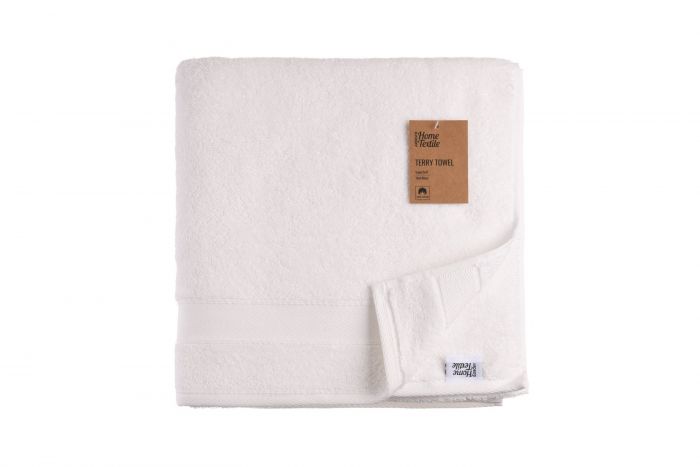 Рушник махровий Ardesto SuperSoft, білий, 70х140см, 100% бавовна