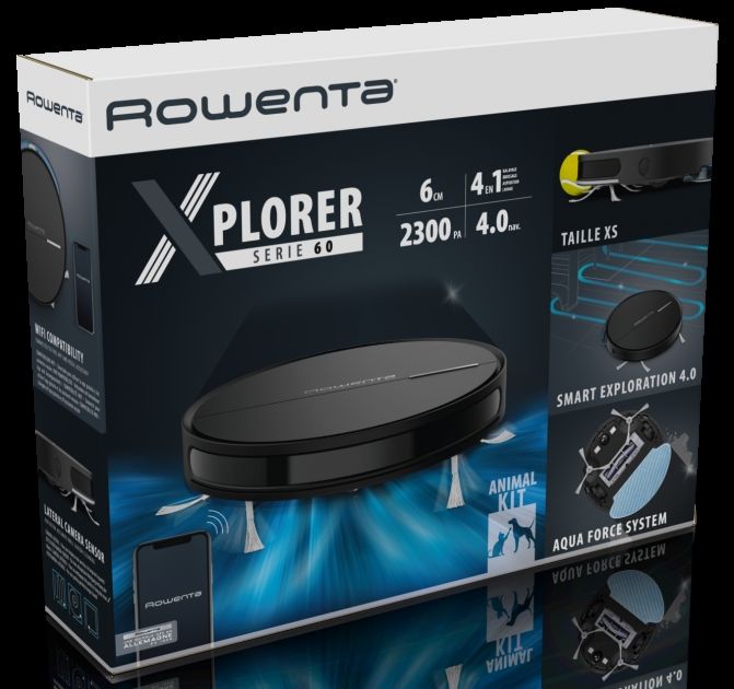 Робот-пилосос Rowenta Explorer S60 ANIMAL RR7455WH