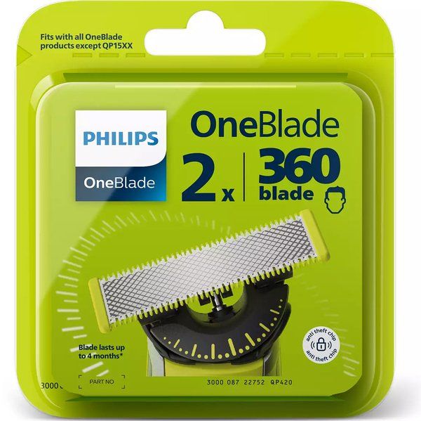 Змінне плаваюче лезо Philips OneBlade QP420/50