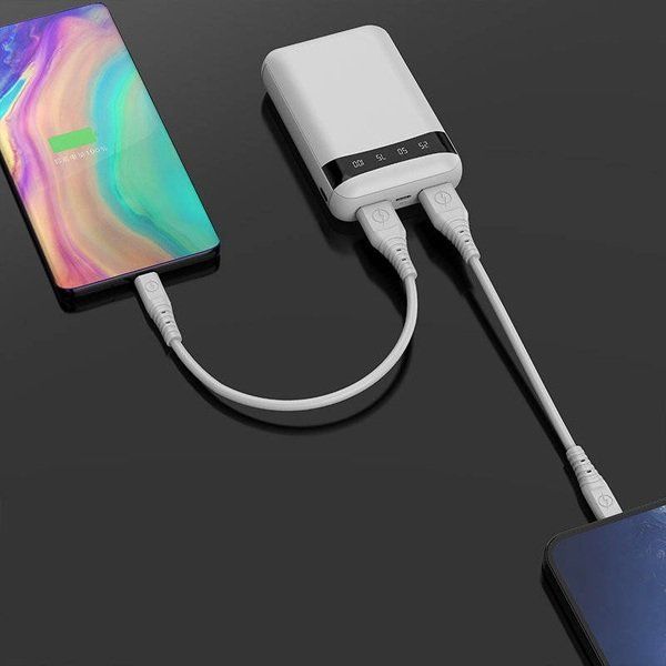 Портативний зарядний пристрій Power Bank Dudao 10000mAh Portable mini White