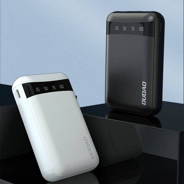 Портативний зарядний пристрій Power Bank Dudao 10000mAh Portable mini White