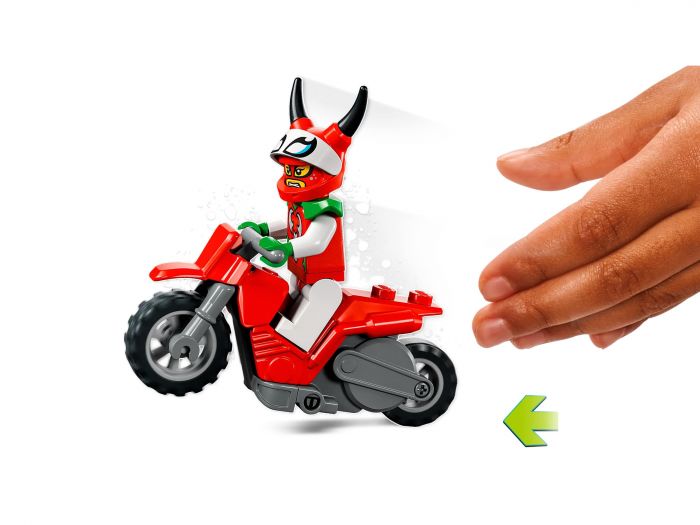 Конструктор LEGO City Stuntz Каскадерський мотоцикл Авантюрного скорпіона?