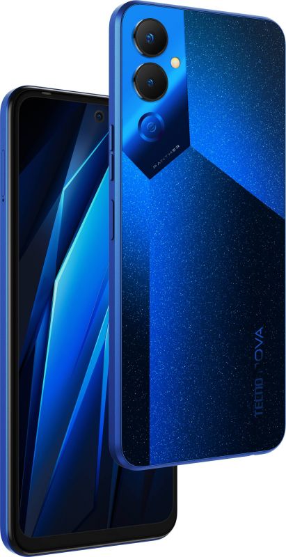 Смартфон TECNO POVA-4 (LG7n) 8/128Gb NFC 2SIM Cryolite Blue