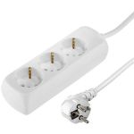 Мережевий подовжувач Hama 3XSchuko 3G*1.5мм 5м White