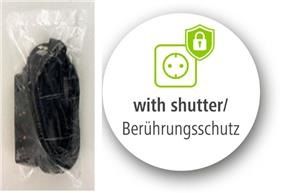 Мережевий подовжувач Hama 3XSchuko 3G*1.5мм 5м Black