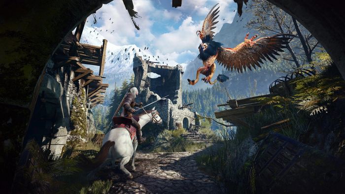 Програмний продукт на BD диску PS4 Dark Souls 3 / The Witcher 3 Wild Hunt [PS4, Russian subtitles]