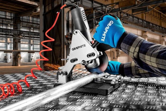 Стійка для шліфмашини кутової GRAPHITE, діаметр диску 115 та 125 мм