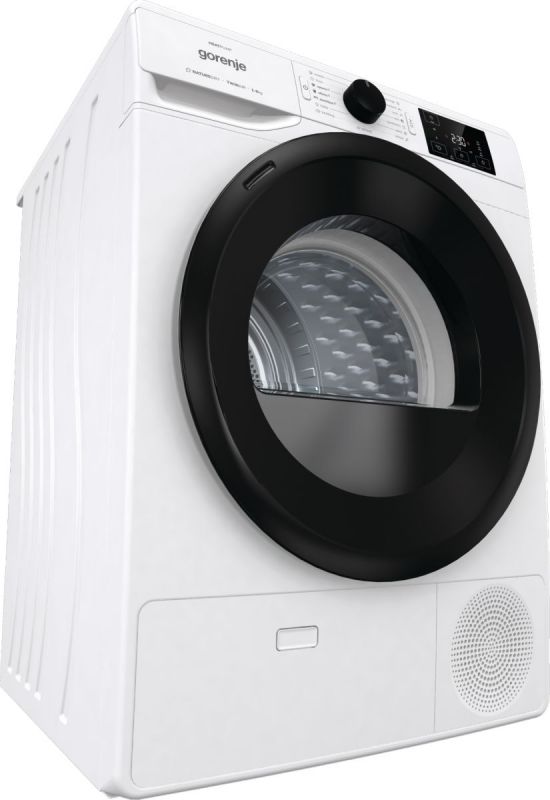 Сушильна машина Gorenje DNE92/GN тепловий насос, 9кг, A++, 60см, дисплей, білий