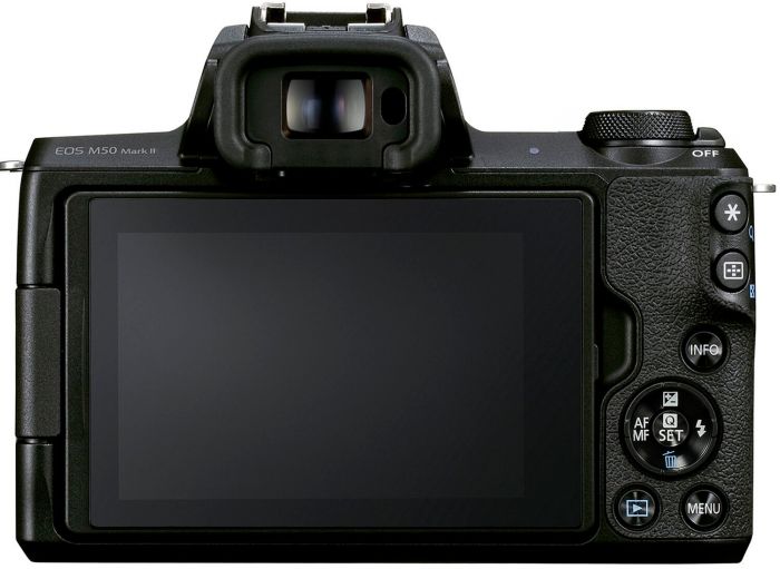 Цифр. фотокамера Canon EOS M50 Mk2 + 15-45 IS STM + 55-200 IS STM Black