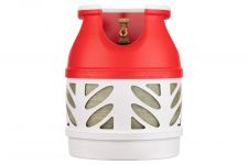 Газовий балон композитний Hexagon Ragasco HR12.5L, пропан 5 кг, бутан 6 кг, 12.5л, 20 бар,  W 26x1,5 (6г/6Н), W21.8x1/14' LH (ліва), 3.4 кг