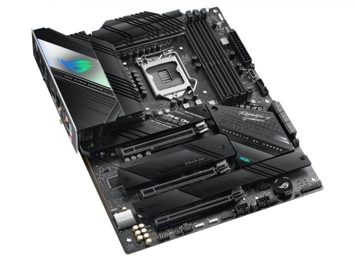 Материнcька плата ASUS STRIX Z590-F GAMING WIFI s1200 Z590 4xDDR4 M.2 DP-HDMI ATX