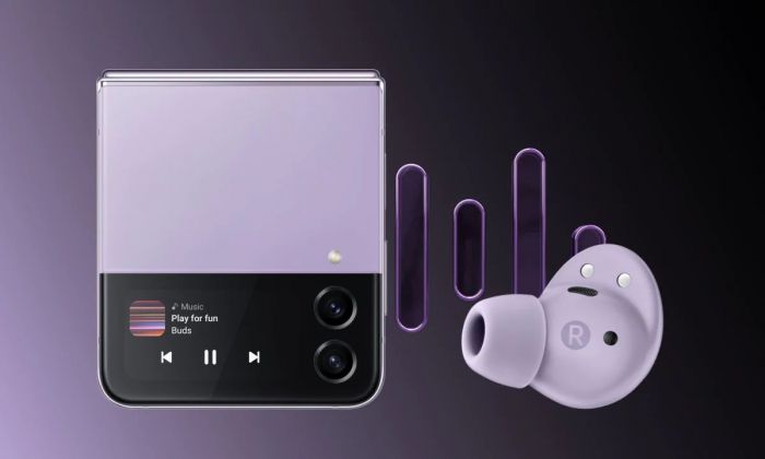 Бездротові навушники Samsung Galaxy Buds 2 Pro (R510) Bora Purple