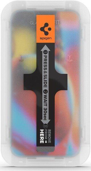 Захисне скло Spigen для Apple Iphone 14 Plus/13 Pro Max tR EZ Fit Transparency Sensor Open (2 Pack), Clear