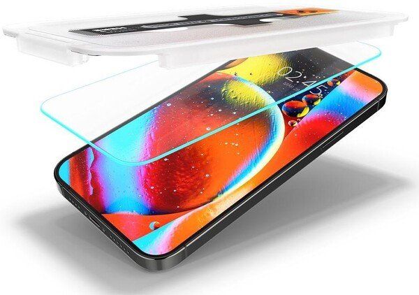 Захисне скло Spigen для Apple Iphone 14 Plus/13 Pro Max tR EZ Fit Transparency Sensor Open (2 Pack), Clear