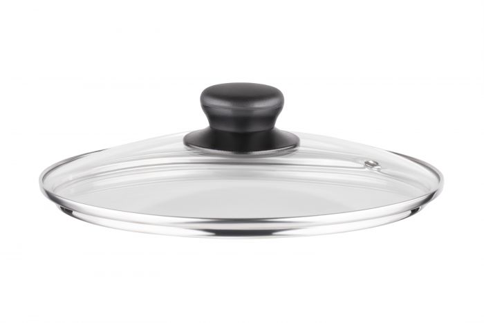 Кришка Ardesto Gemini Gourmet 20 см, скло, нержавіюча сталь, бакеліт