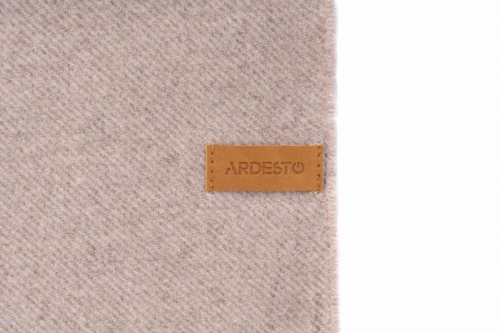Плед Ardesto Leonardo Moon, 140x200см, 5% кашемир, 40% вовна, 35% акрил, 20% п/е, сірий