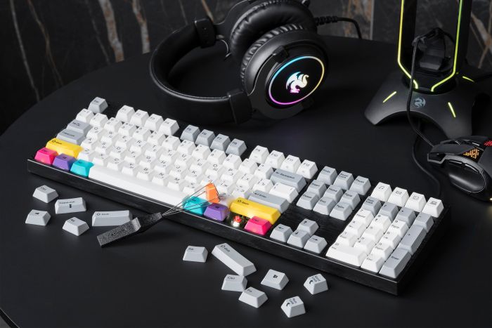 Клавіатура Varmilo VEA108 CMYK Cherry Mx Silent Red Multicolor