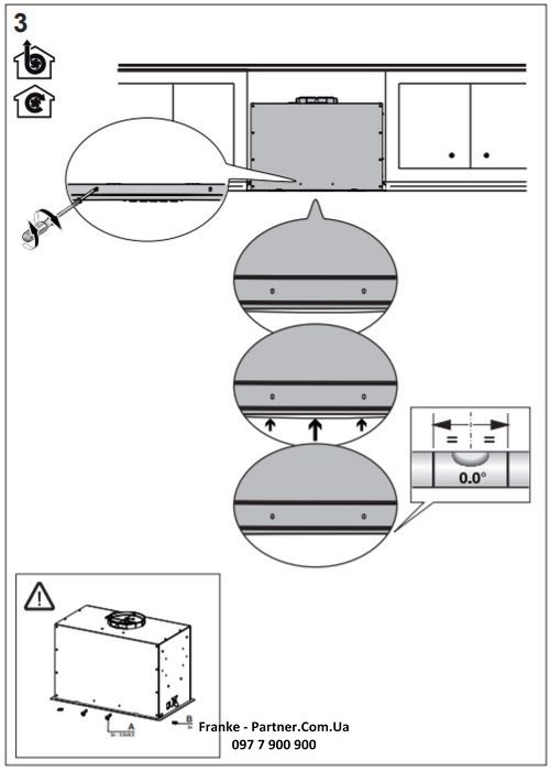 Витяжка Franke вбудовувана Box Flush EVO, 70см, 1120м3ч, FBFEBKMATTA70, чорний