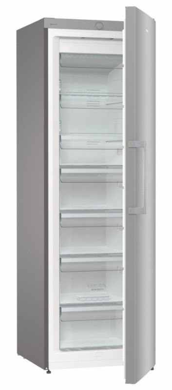 Морозильна камера Gorenje FN619EES5, Висота - 185см, Глибина-66 см, 280л, А++, NF, Дисплей, Інвертор, сріблястий