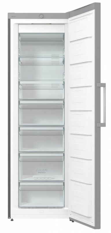 Морозильна камера Gorenje FN619EES5, Висота - 185см, Глибина-66 см, 280л, А++, NF, Дисплей, Інвертор, сріблястий