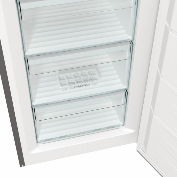 Морозильна камера Gorenje FN619EES5, Висота - 185см, Глибина-66 см, 280л, А++, NF, Дисплей, Інвертор, сріблястий