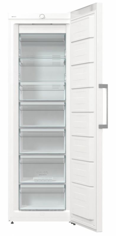 Морозильна камера Gorenje FN619EEW5, Висота - 185см, Глибина-66 см,  280л, А++, NF, Дисплей, Інвертор, білий