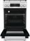 Плита Gorenje GK5C41WF комбінована, 70л, 50x60см, дисплей, IconLed, чавун,  білий